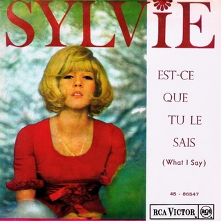 Sylvie vartan EP Turqiue  "Est-ce que tu le sais"  RCA 86547 Ⓟ 1965