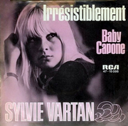 Sylvie Vartan SP Allemagne  "Irrésistiblement "   47-15086 Ⓟ 1968