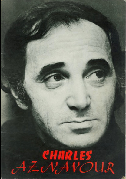 Charles Aznavour programme tournée Japon 1971