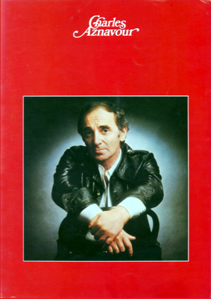 Charles Aznavour programme tournée Japon 1976