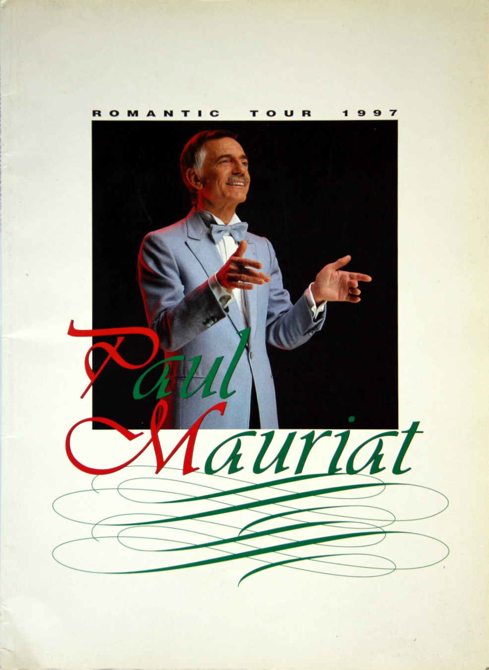Programme Paul Mauriat tournée Japon 1997