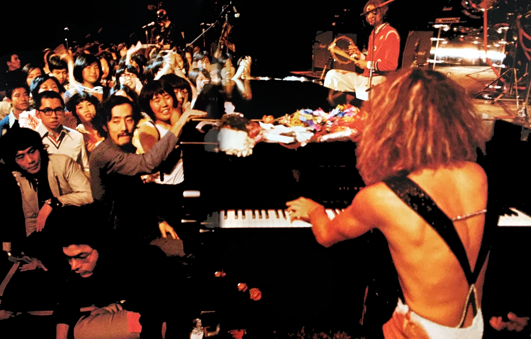 Michel Polnareff et ses fans à Tokyo 1973