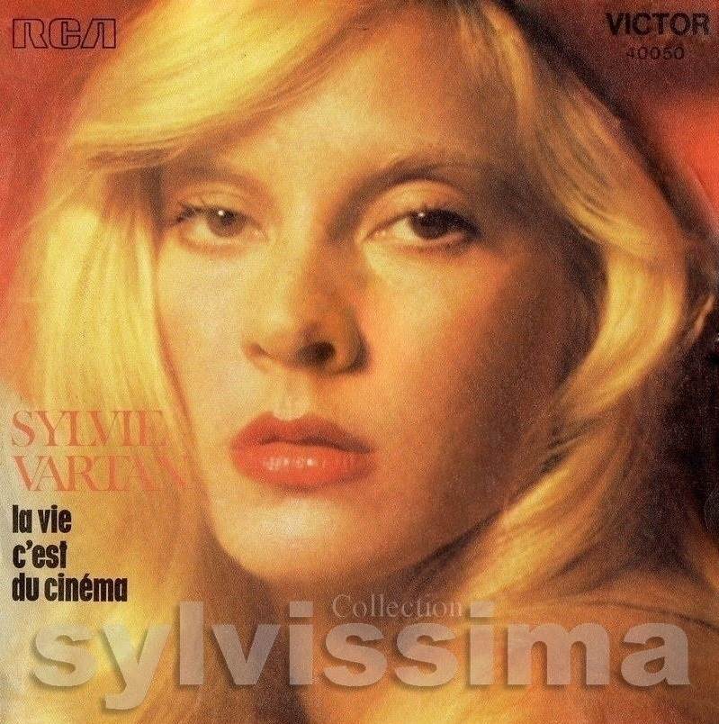 SP Sylvie Vartan  La vie c'est du cinéma  -  40.050  -  Ⓟ 1973
