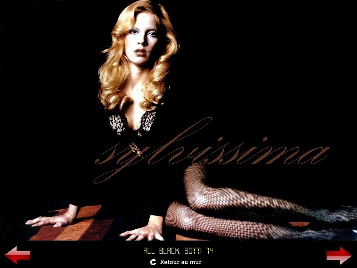 Sylvie Vartan Galerie Fan Art Sylvissima, Black Botti 1974