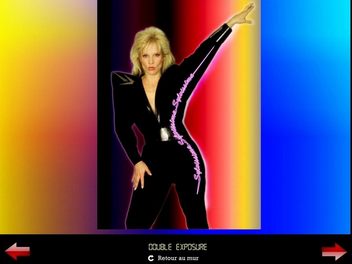 Sylvie Vartan Galerie Fan Art Sylvissima, Double exposure