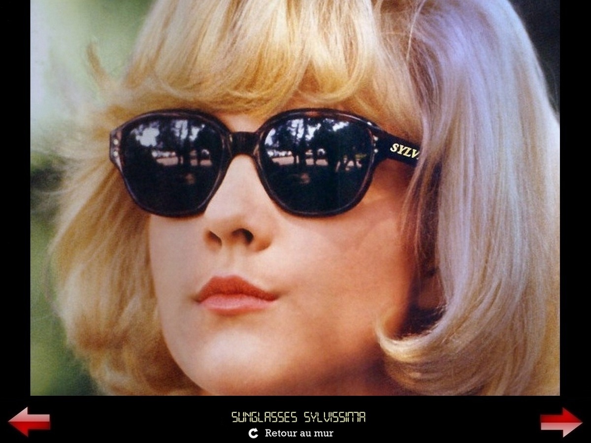 Sylvie Vartan Galerie Fan Art Sylvissima, Lunettes Sylvissima