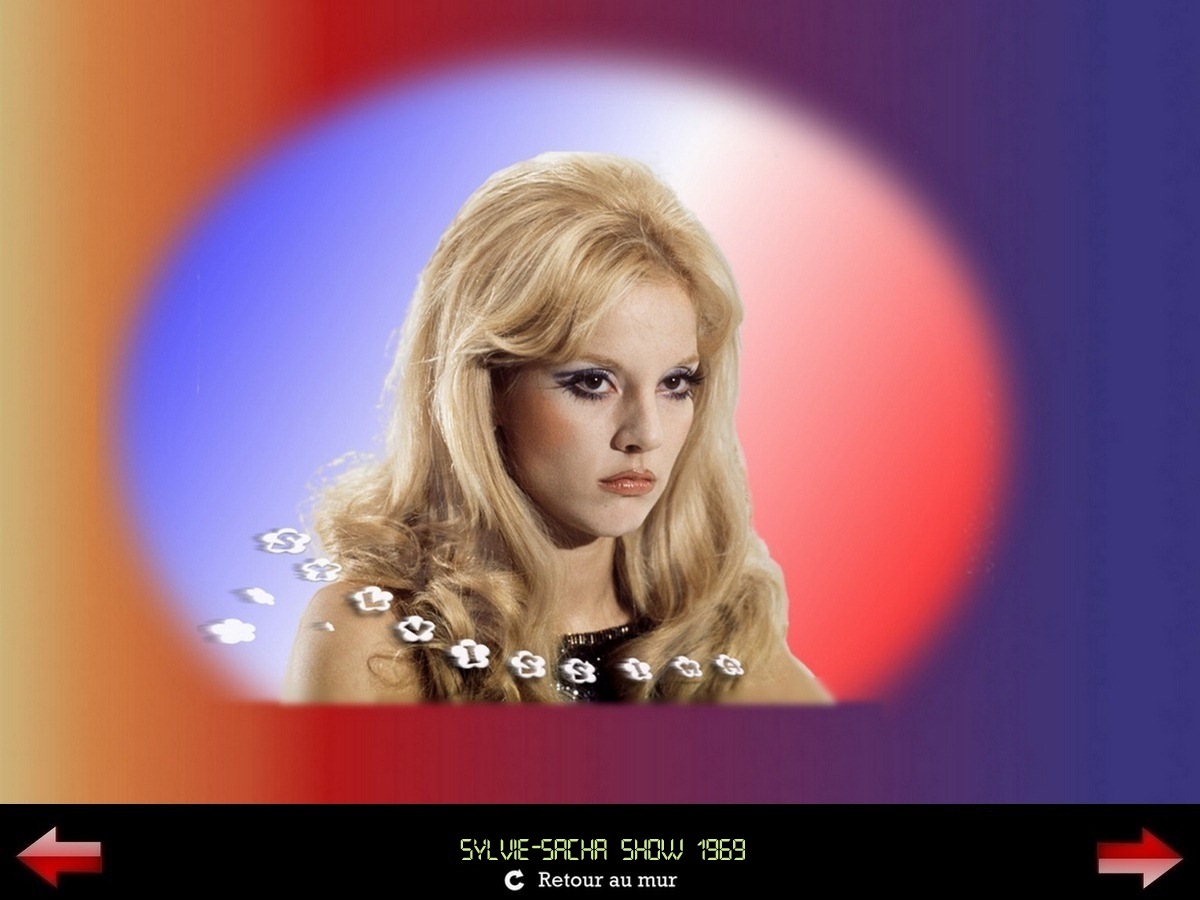 Sylvie Vartan Galerie Fan Art Sylvissima, Sylvie-Sacha show 69