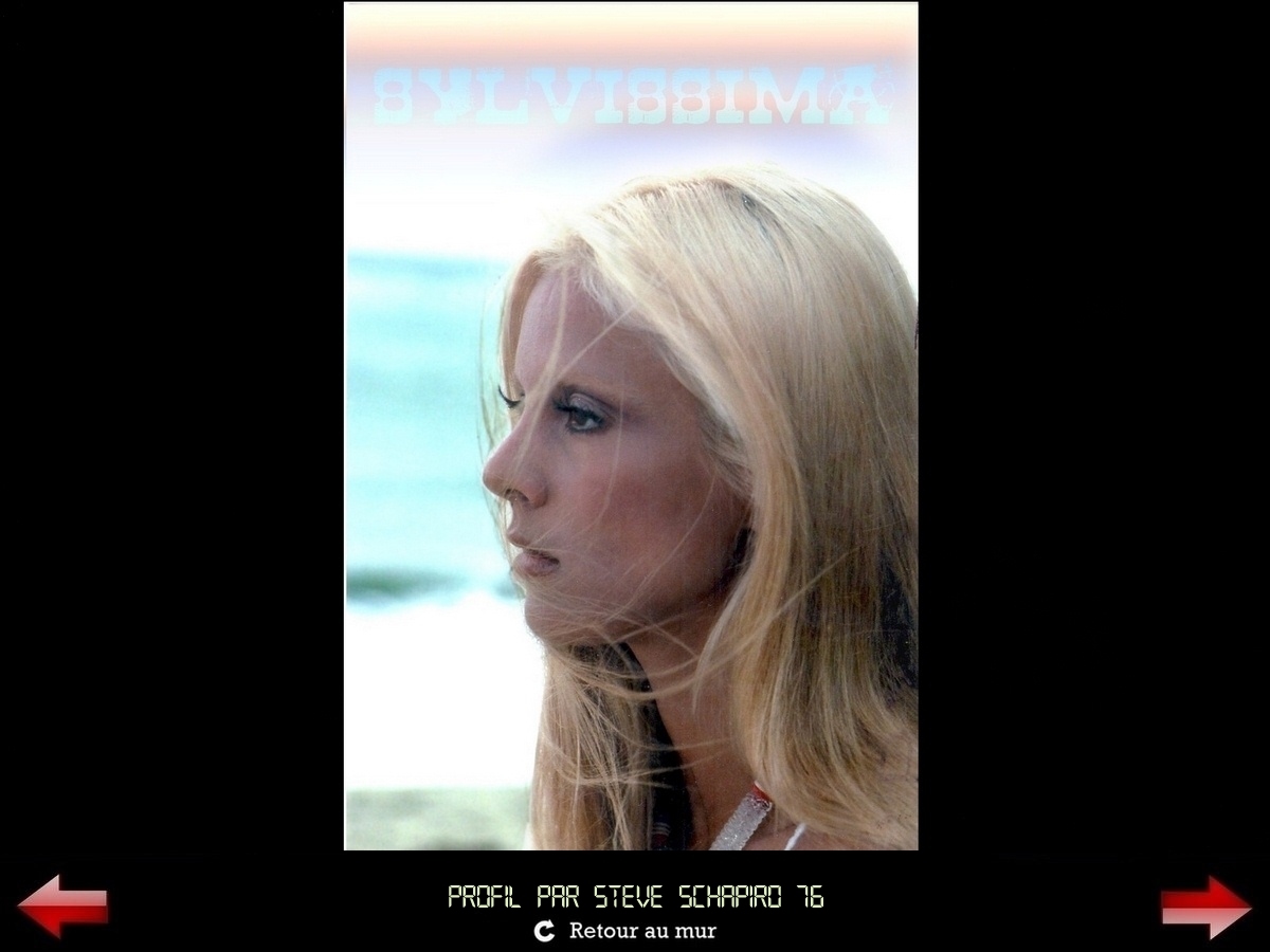 Sylvie Vartan Galerie Fan Art Sylvissima, Profil Steve Schapiro