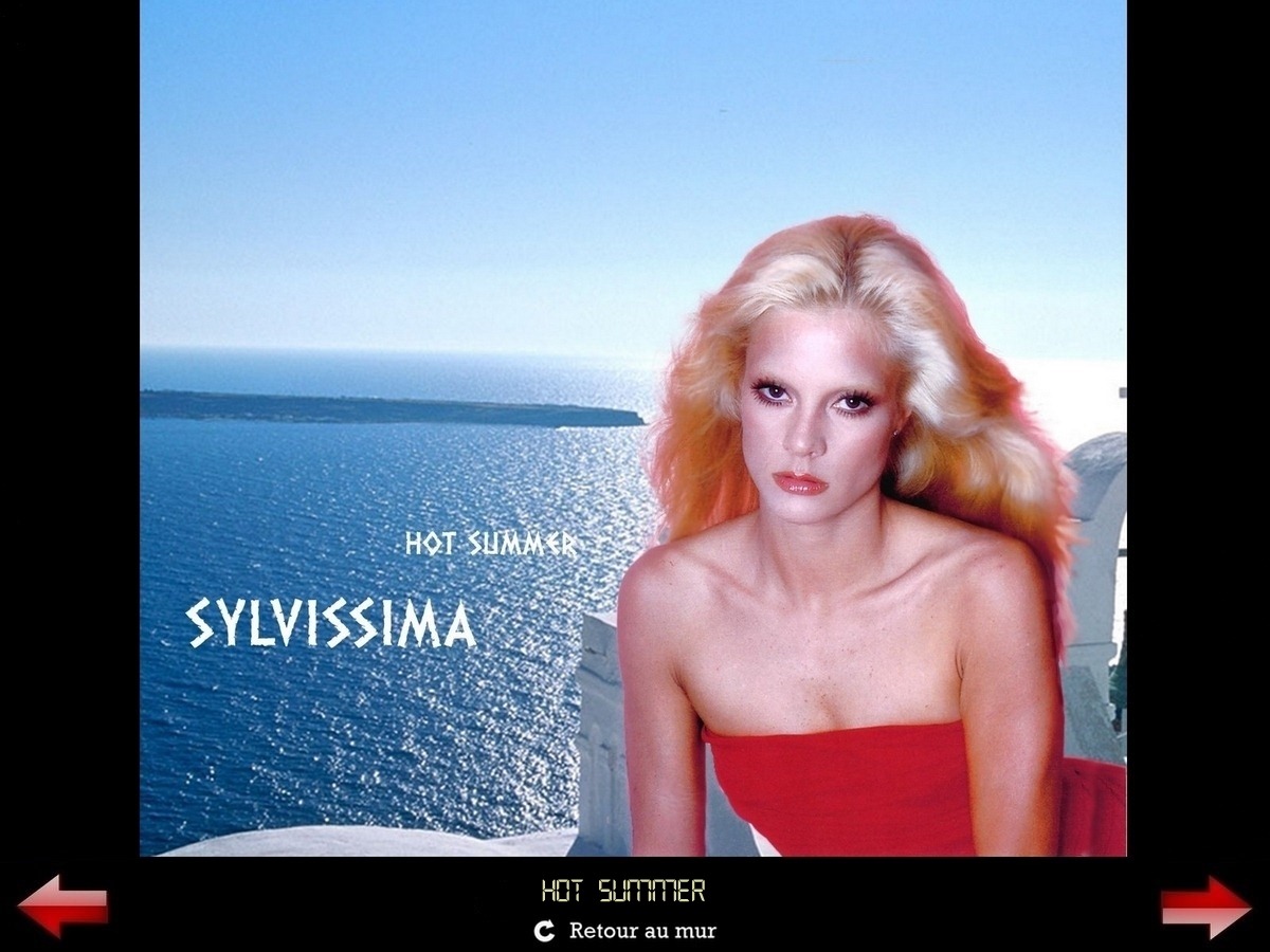 Sylvie Vartan Galerie Fan Art Sylvissima, Hot summer