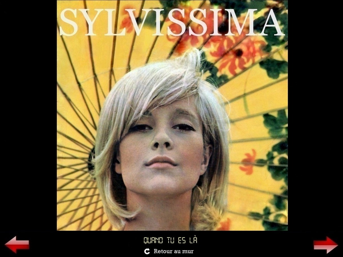 Sylvie Vartan Galerie Fan Art Sylvissima, Quand tu es là