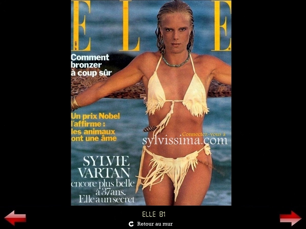 Sylvie Vartan Galerie Fan Art Sylvissima, Elle 1981