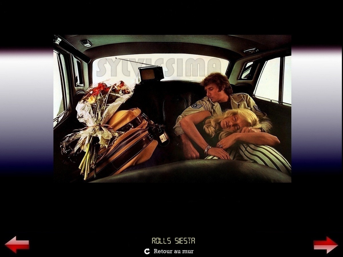 Sylvie Vartan Galerie Fan Art Sylvissima, Rolls siesta