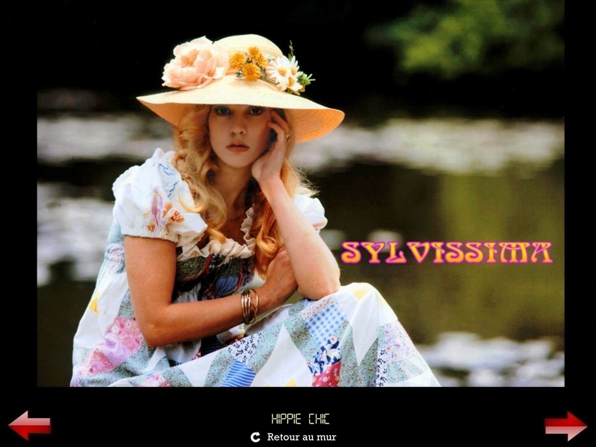 Sylvie Vartan Galerie Fan Art Sylvissima, Hippie Chic