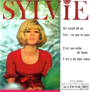Sylvie Vartan EP Turquie "Qui aurait dit ça"  RCA EPA 86562 Ⓟ 1965