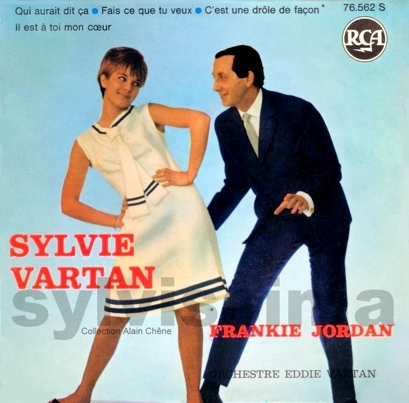 Sylvie Vartan EP  RCA 76.562 -  Qui aurait dit ça? Ⓟ 1962