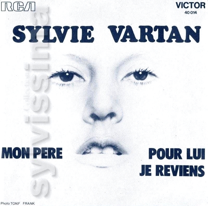 SP Sylvie Vartan  Mon père  -  40.014  -  Ⓟ 1972