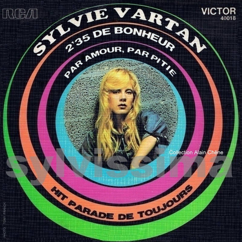 SP Sylvie Vartan Hit Parade de toujours Volume 2 - 40 018- Ⓟ 1972