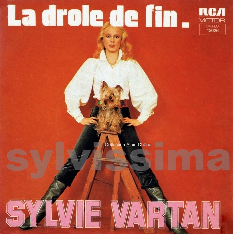 SP Sylvie Vartan La drôle de fin pochette 2 -  42 026 - Ⓟ 1975