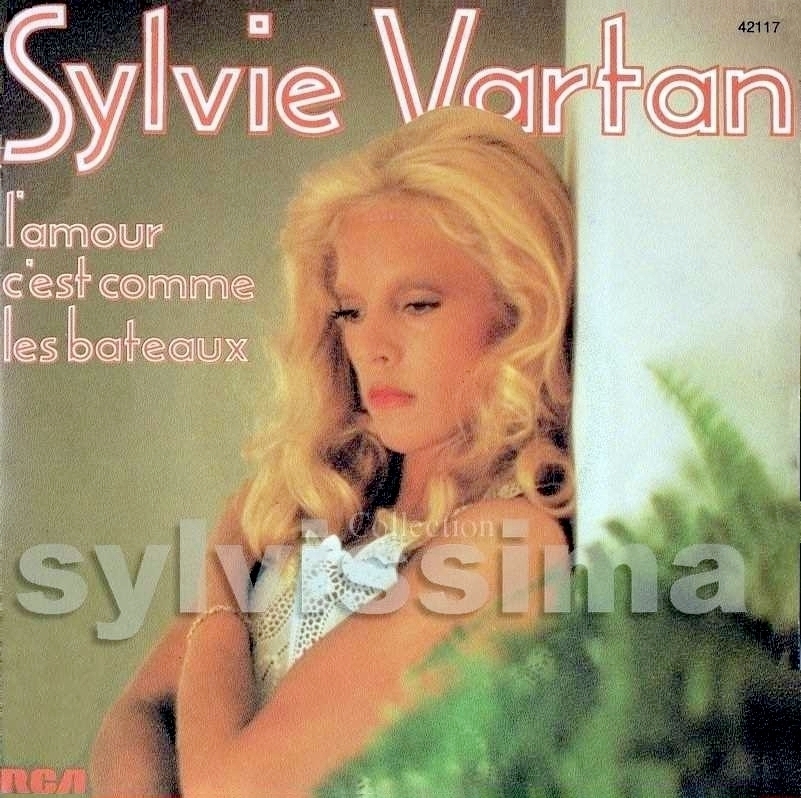 SP Sylvie Vartan L'amour c'est comme les bateaux - 42 117 - Ⓟ 1976