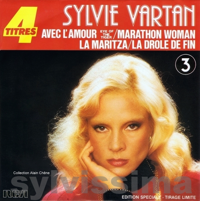 EP Sylvie Vartan Edition spéciale  -  Avec l'amour  -  PB 61203  -  Ⓟ 1983