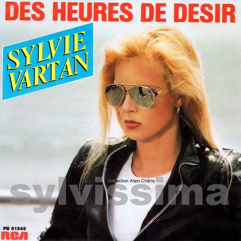 SP Sylvie Vartan  Des heures de désir  -  PB 61 545  -  Ⓟ 1984