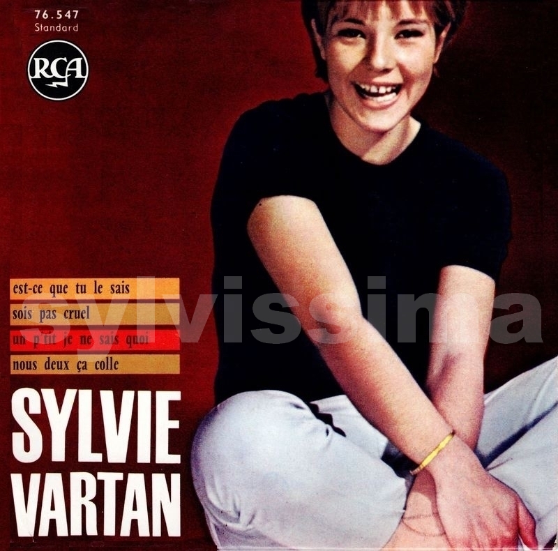 Sylvie Vartan EP "Est-ce que tu le sais""   -  RCA 76.547 Ⓟ 1962