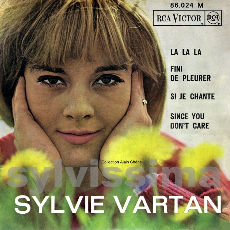   EP Sylvie Vartan  "Si je chante"  Pochette 1   86.024  Ⓟ 1963