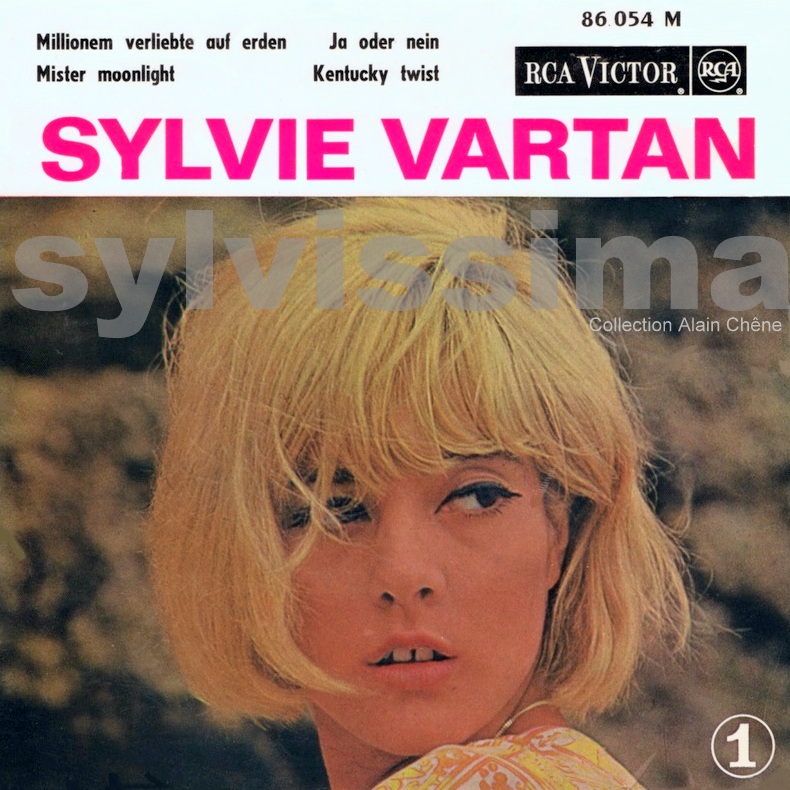   EP Sylvie Vartan RCA  86.054 -  Mister Moonlight Ⓟ 1964