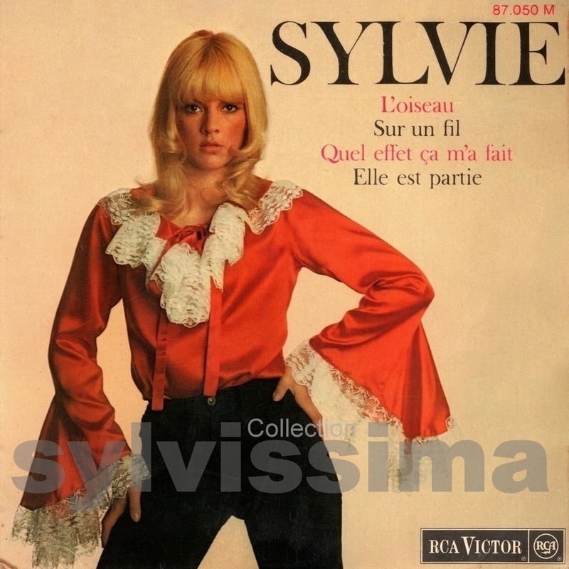 EP Sylvie Vartan L'oiseau - 87.050 - Ⓟ 1968