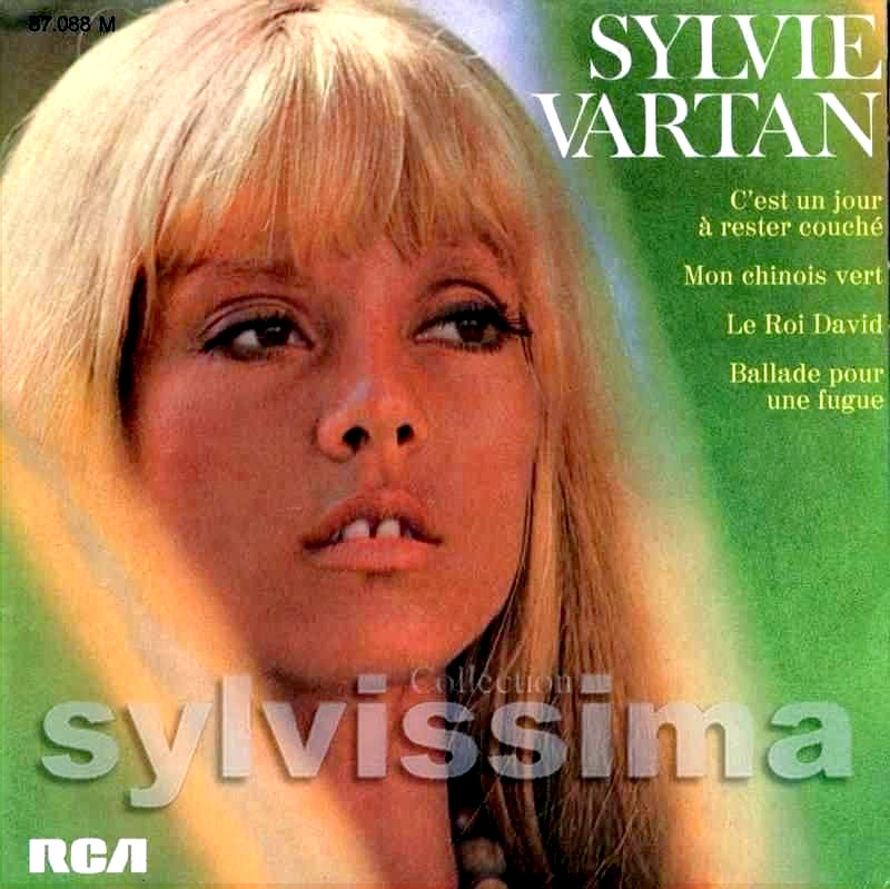 Sylvie Vartan EP C'est un jour à rester couché - 87.088 - Ⓟ 1969