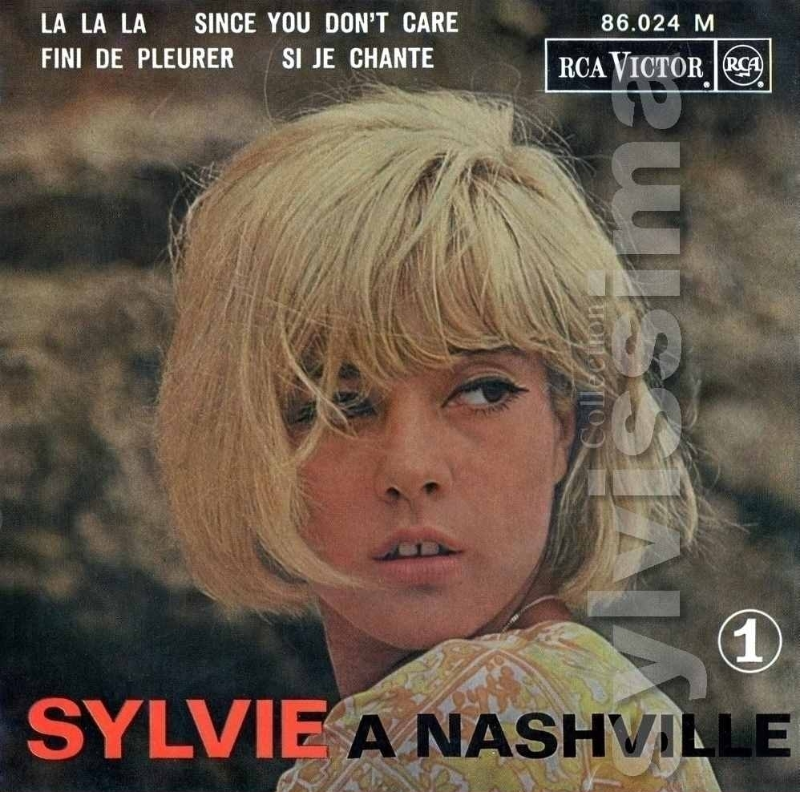   EP Sylvie Vartan  "Si je chante"  Pochette 2  RCA 86.024 Ⓟ 1963