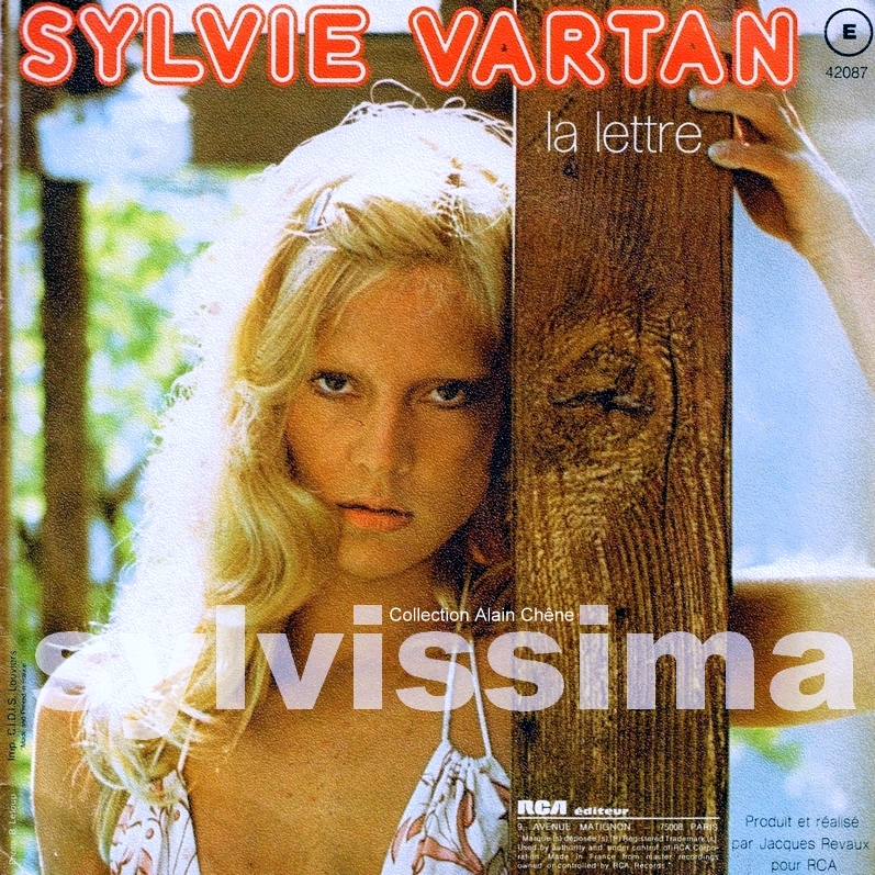 SP Sylvie Vartan Qu'est-ce qui fait pleurer les blondes - 42 087 - Ⓟ 1976 verso