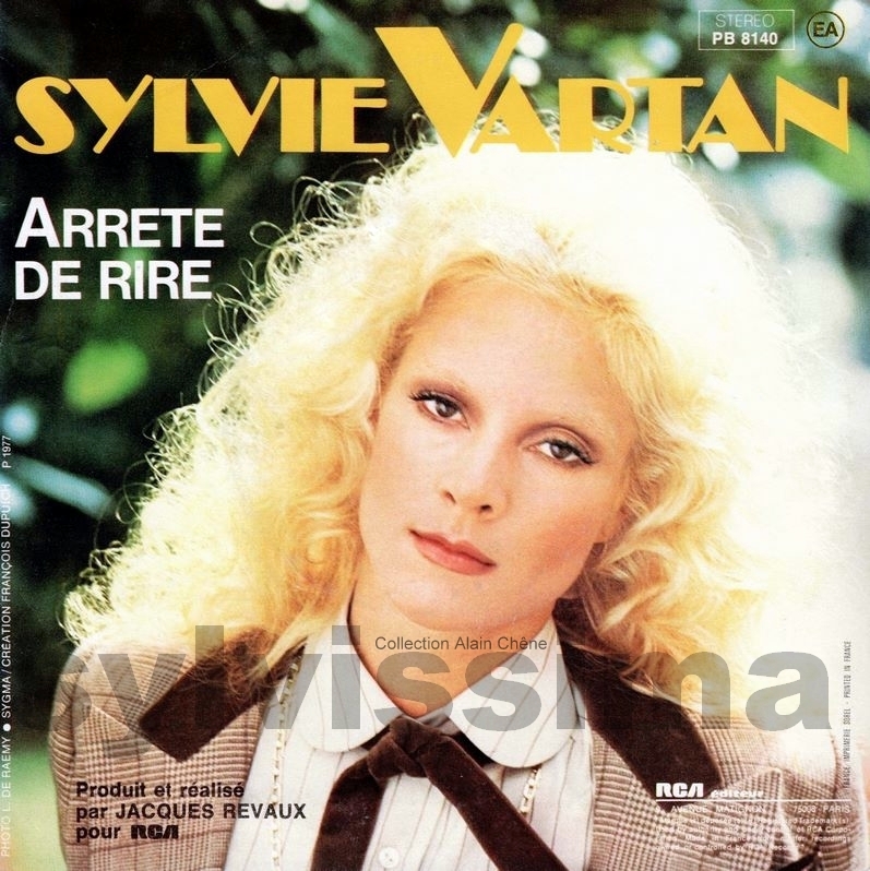 SP Sylvie Vartan Georges  -  PB 8140  -  Ⓟ 1977  verso