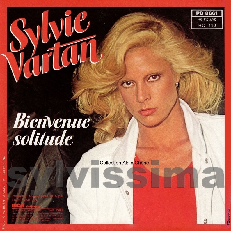 SP Sylvie Vartan La chanson au brouillon - PB 8661 - Ⓟ 1980  verso
