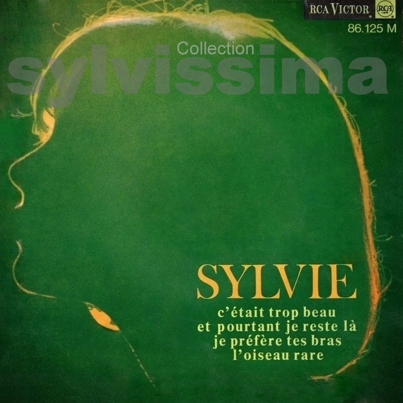   EP Sylvie Vartan RCA  86.125 -  C'était trop beau Ⓟ 1965