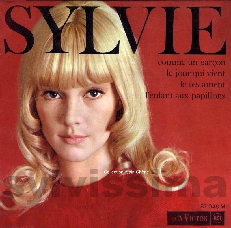 EP Sylvie Vartan Comme un garçon pochette 1 - 87.046 - Ⓟ 1967