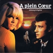 Sylvie Vartan et Johnny Hallyday SP  "A plein coeur"   MEDIUM 091.005