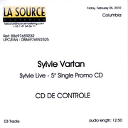 Sylvie Vartan CDS promo "Son of a preacher man"   Sans référence   Ⓟ 1999