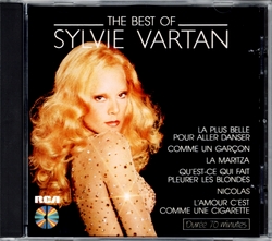 CD Sylvie Vartan  "The best of Sylvie Vartan"   PD 71 176 Ⓟ 1986