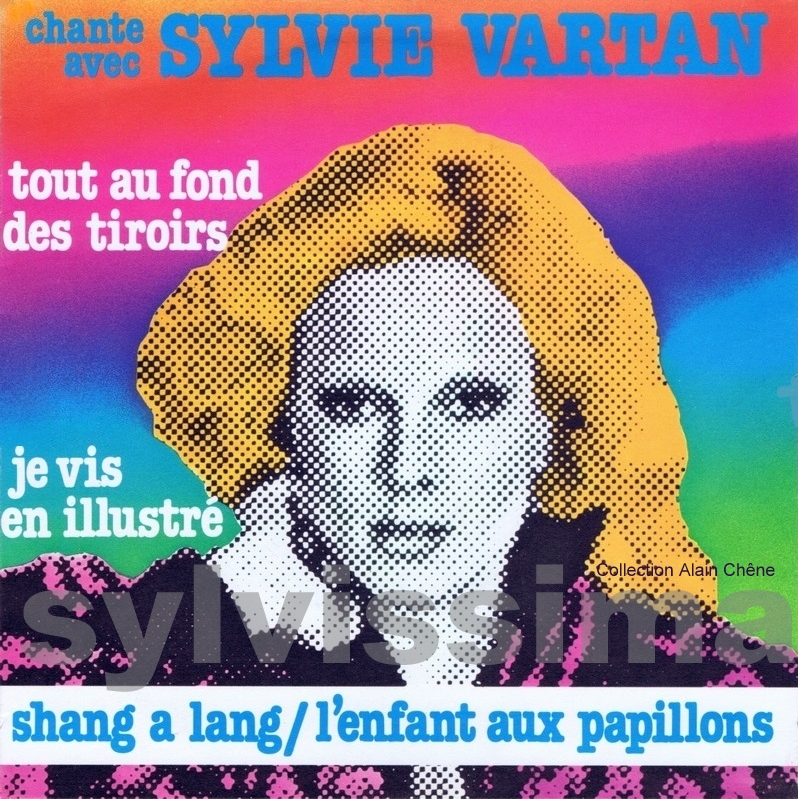 EP Sylvie Vartan Je vis en illustré Pochette 2 - CDP 117 - Ⓟ 1979