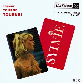 Sylvie Vartan EP Portugal "Il ya deux filles en moi" RCA  TP 260 Ⓟ 1966