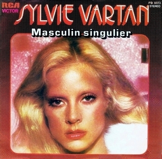 Sylvie Vartan SP Portugal  "Masculin singulier" RCA  PB 8074  Ⓟ 1977