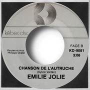Sylvie Vartan SP Canada "La chanson de l'autruche"  KD 9081 Ⓟ 1981