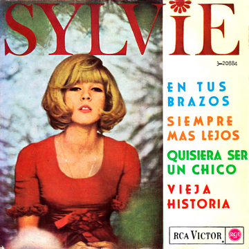 Sylvie Vartan EP Espagne "Dans tes bras" RCA 3 20884 Ⓟ 1965
