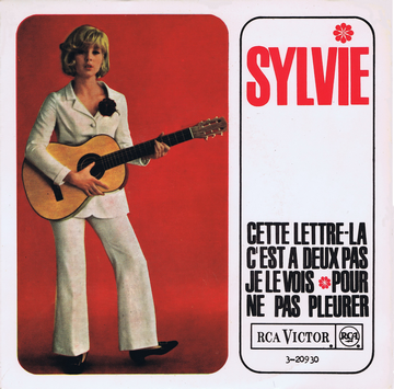 Sylvie Vartan EP Espagne "Cette lettre-là" RCA  3 20930 Ⓟ 1965