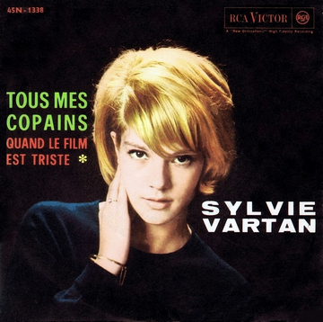 Sylvie Vartan 45 tours Italie "Tous mes copains"   RCA 1338 Ⓟ 1963