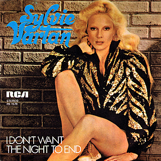 Sylvie Vartan SP Italie   "I don't want the night to  end"  PB 1578 Ⓟ 1979