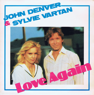 Sylvie Vartan et John Denver SP Italie "Love again"    PB 3931 Ⓟ 1984