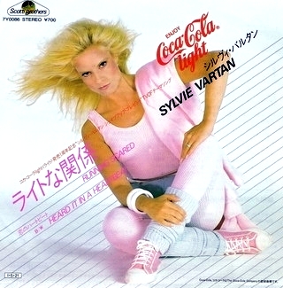  Sylvie Vartan SP Japon "Running scarred" Scotti Brothers 7 Y 0086 Ⓟ 1985