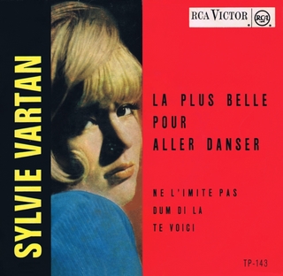 Sylvie Vartan EP Portugal "La plus belle pour aller danser" RCA  PT 143  Ⓟ 1964